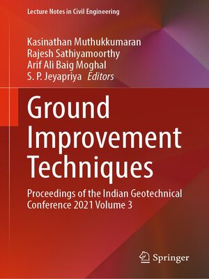cover image of Ground Improvement Techniques